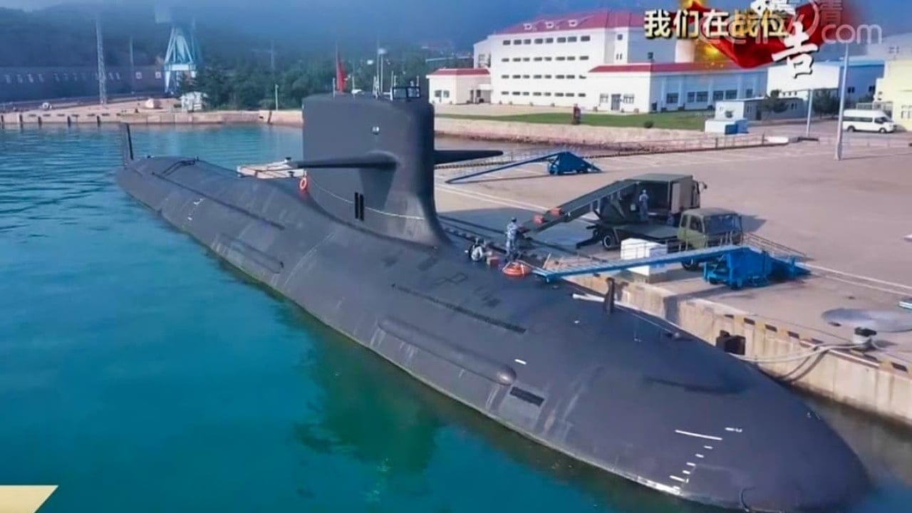 Type 093B Submarine from China. Image Credit: Screengrab.