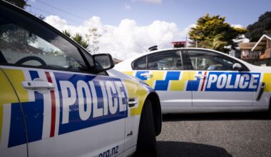 Pōkeno southbound off-ramp closed after truck crash and chemical spill
