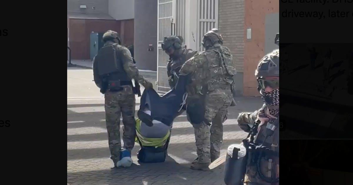 ICE Agents Drag Blind Man Across Pavement and Drop Him on His Head