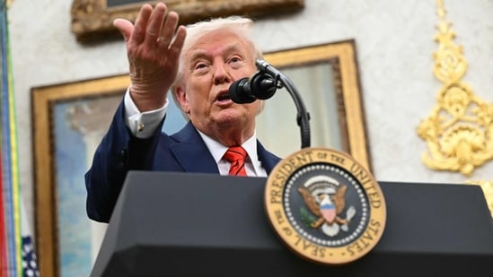 President Donald Trump underwent preventive health screenings and immunizations(AFP) President Donald Trump underwent preventive health screenings and immunizations(AFP)
