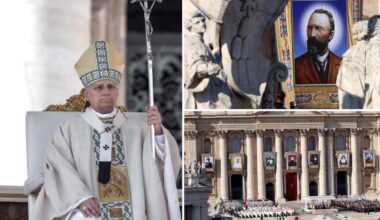 Pope Leo XIV canonizes former Satanic priest and 6 other new saints