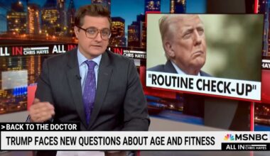 Chris Hayes Slams White House Over Trump Checkup Claims