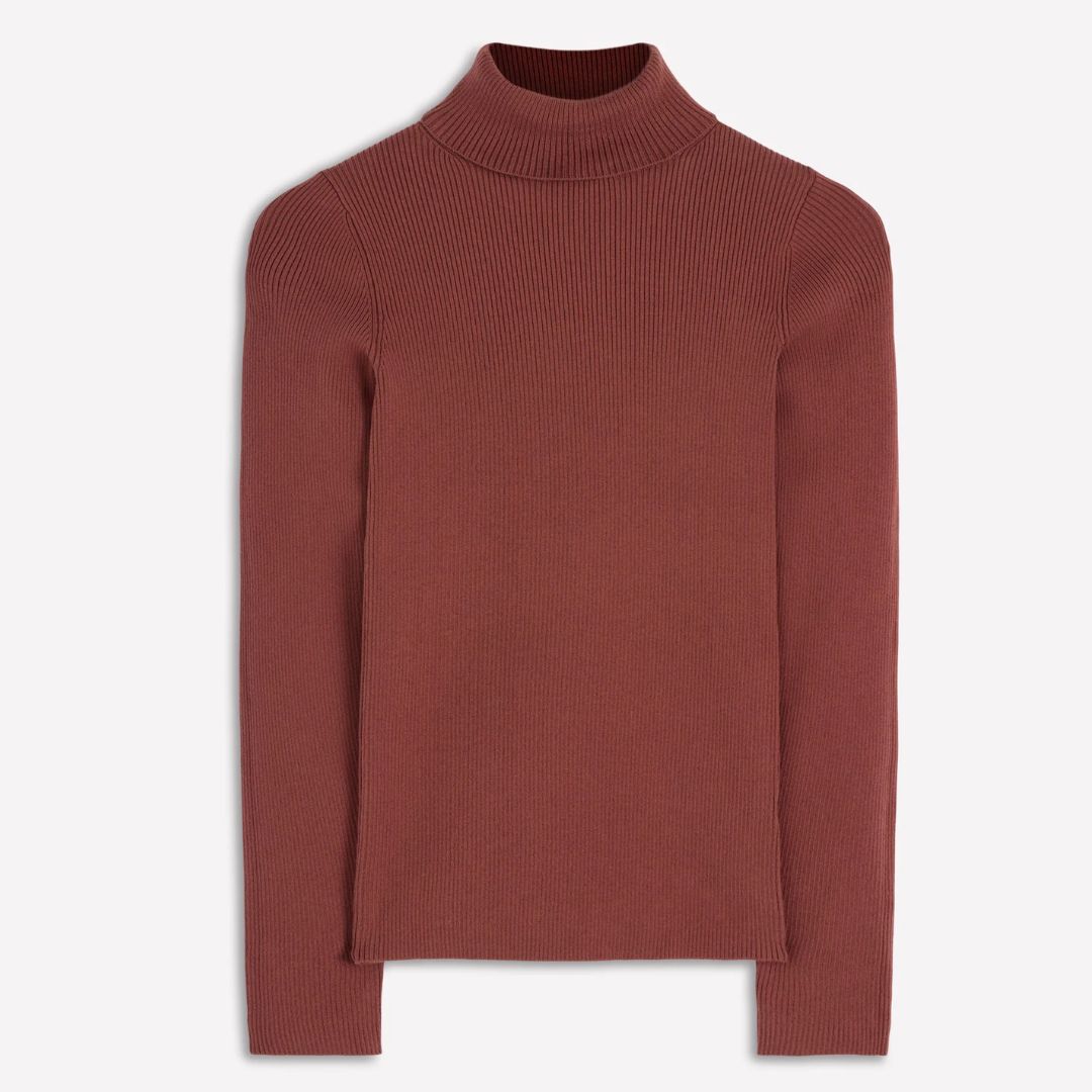 Boden Emilia Cotton Roll Neck Jumper
