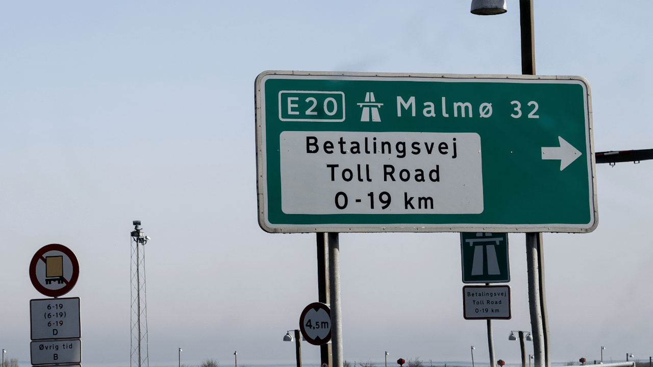 50 bilister endt i Sverige ved en fejl