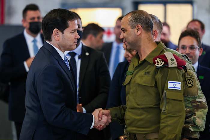 Marco Rubio is the latest high-level visitor to tour Israel's U.S-led coordination center