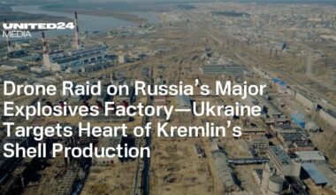 Drone Raid on Russia’s Major Explosives Factory—Ukraine Targets Heart of Kremlin’s Shell Production