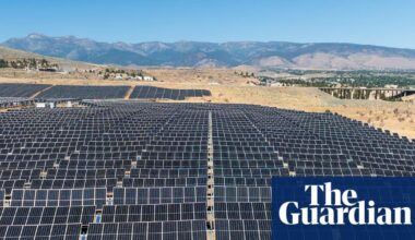 Trump officials cancel major solar project in latest hit to renewable energy | Esmeralda 7 would have been one of biggest solar power projects and produced enough energy to power 2m homes