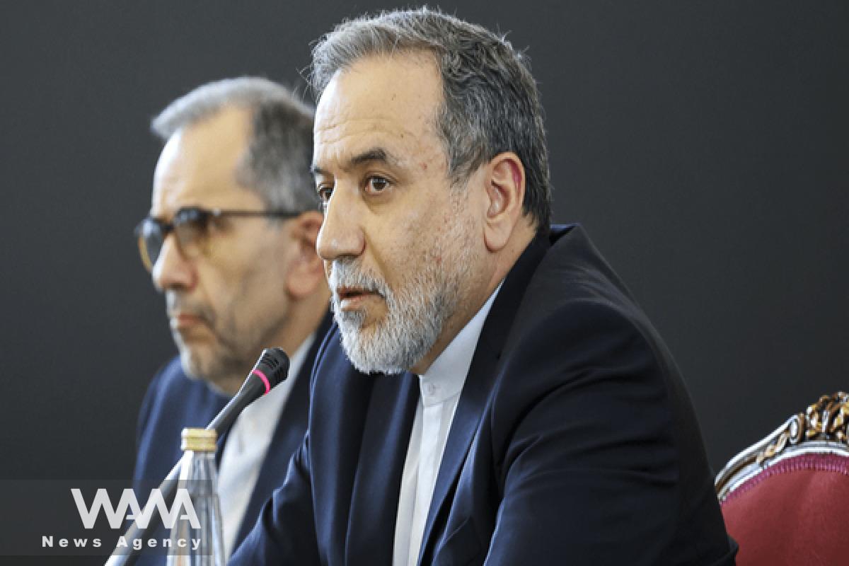 Iranian Foreign Minister Seyed Abbas Araghchi. Social Media / WANA News Agency