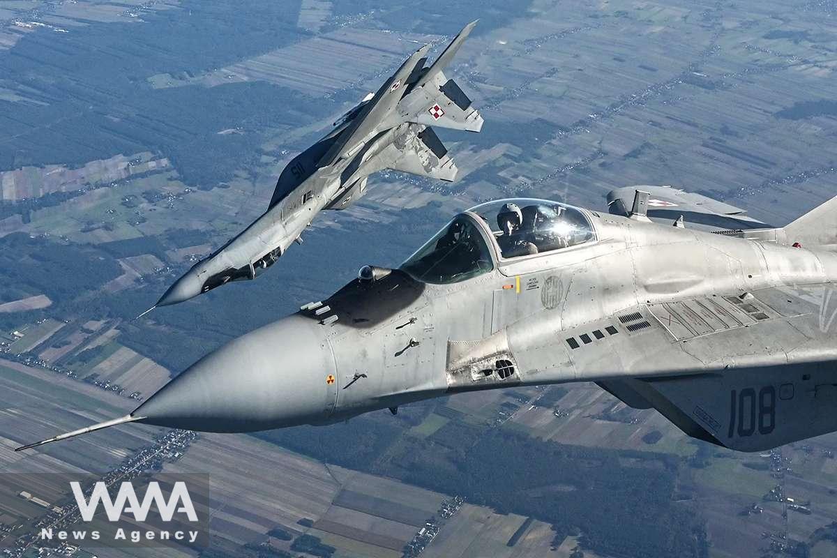 MiG-29 jet. Social media/ WANA News Agency