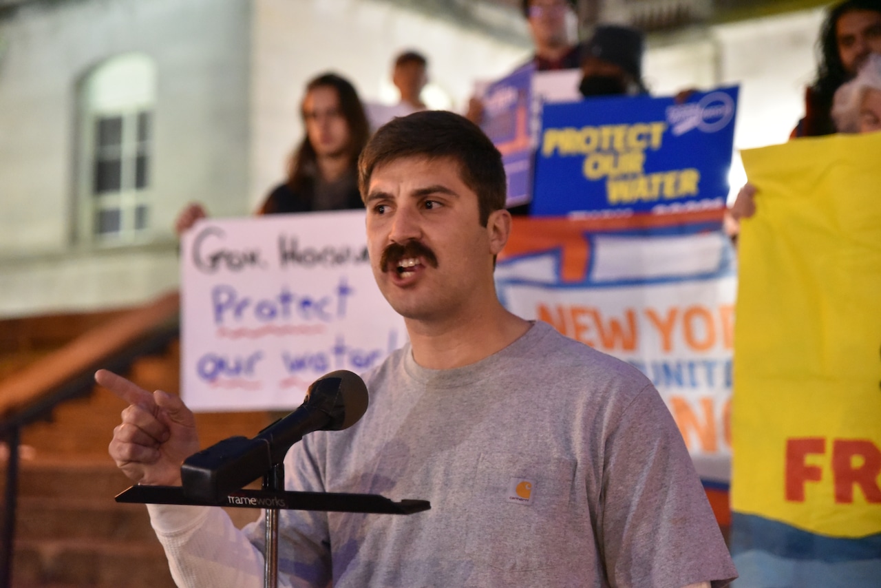 Pipeline Protest Borough Hall