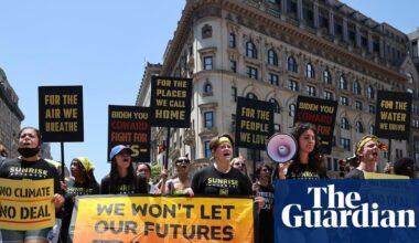 Youth-led US climate activists widen focus to fight authoritarianism | Sunrise Movement, which led calls for a Green New Deal, will organize against Trump’s attacks on universities