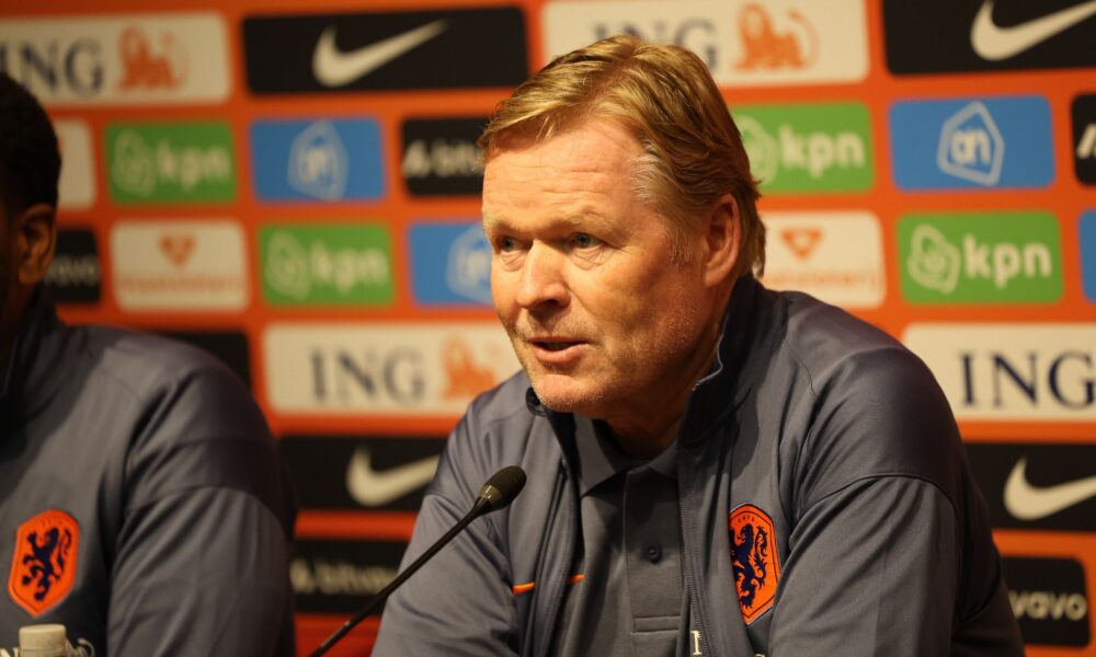 Three points are the priority, says Netherlands coach Koeman ahead of Malta qualifier