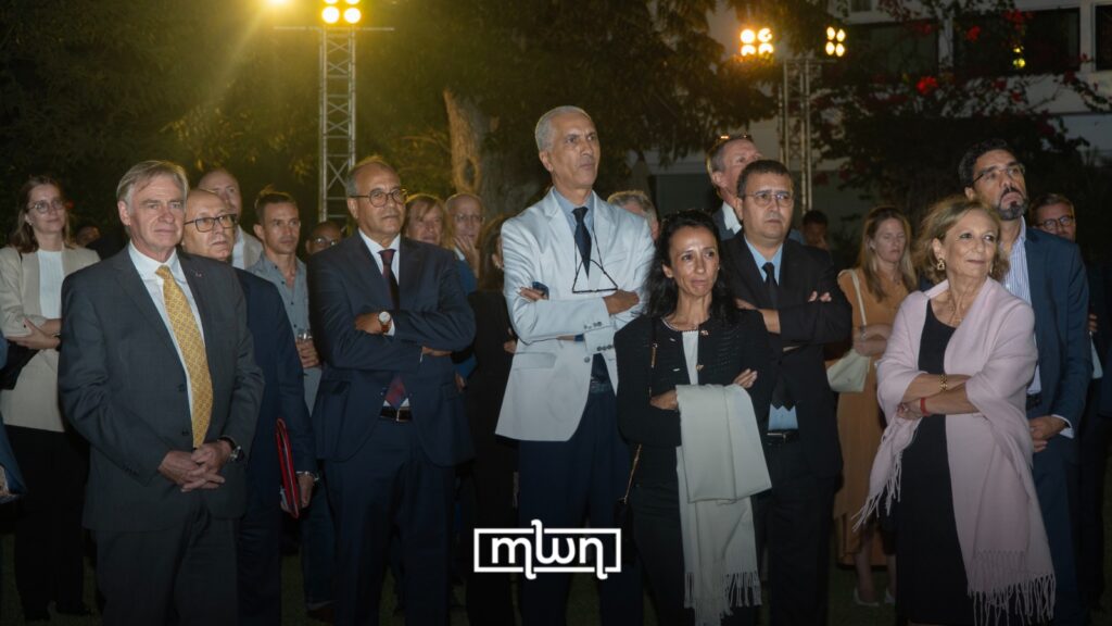 The centennial celebration, held in the gardens of the Belgian Ambassador’s residence in Souissi, brought together diplomats, business leaders, and officials