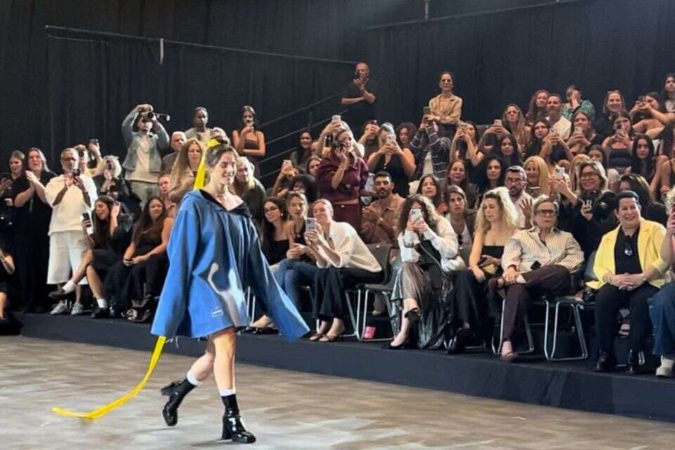 Maya Regev walks Tel Aviv fashion week