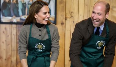Kate Middleton and Prince William Have Flirty Exchange at Surprise Appearance