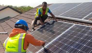 Nigeria, a major oil producer, sees beginnings of a solar boom. Solar power is taking off in rural areas as the cost of running diesel generators soars.