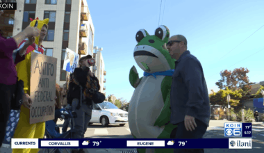 Right-wing media say Portland is a war zone under siege. On-the-ground coverage paints a different picture.