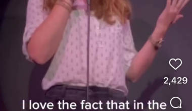 She is not wrong