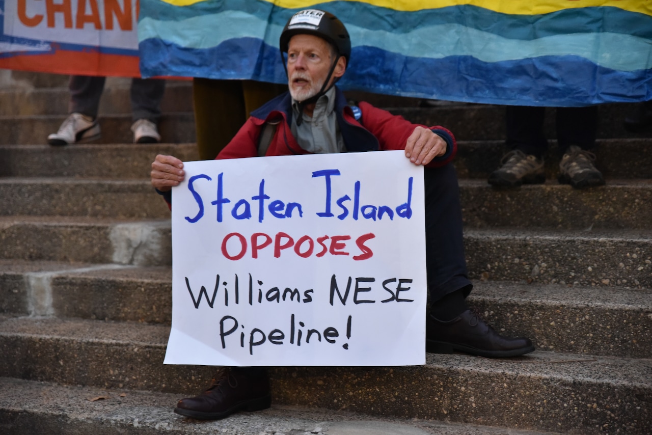 Pipeline Protest Borough Hall