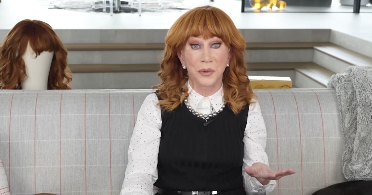 Kathy Griffin Goes Full Conspiracy Brain on Trump’s 2024 Win