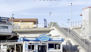 Jag har byggt en miniatyr av Kepsgrillen vid Globen