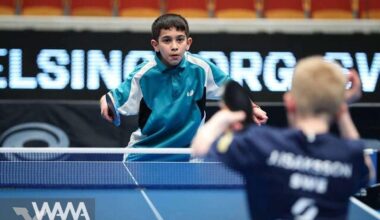 Yasin Shoari, Iran’s young table tennis player