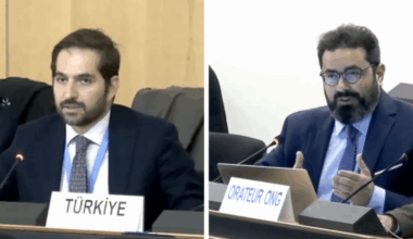 Hillel Neuer vs. Turkey at the UN: "Now We Know What It's Like in Turkey"