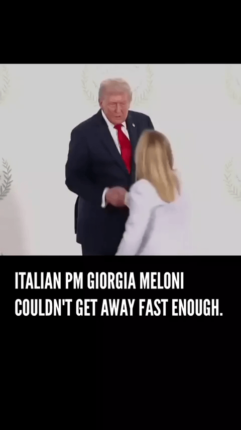 Italian women with american tourists