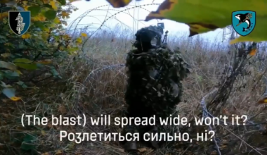 Ukrainian SOF Team of the 73rd Marine Center of the Special Operation Forces broke into the Kursk region to mine Russian logistic and troop movement routes. Published 30.10.2025