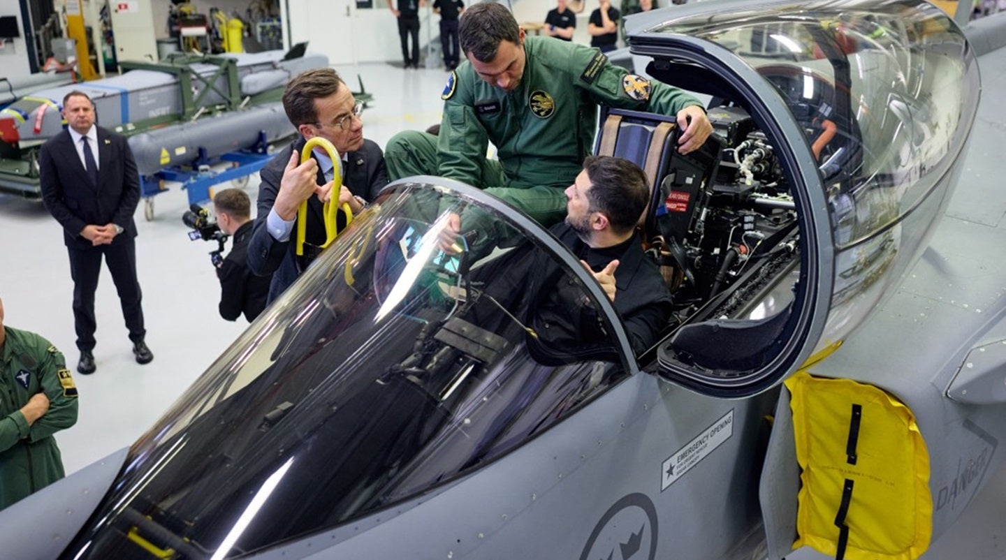 Ukraine will get at least 100 Gripen from Sweden in the long term