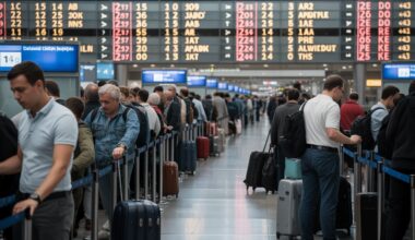 Thousands of passengers grounded in europe as lufthansa, sas, klm, icelandair, british, face 60 flight cancellations and 1840 delays in germany, norway, netherlands, iceland, uk, disrupting travel across reykjavik, oslo, amsterdam, glasgow, munich and more