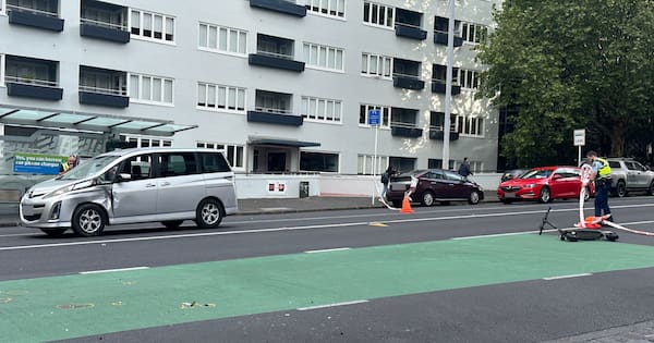 Auckland e-scooter rider critically injured in collision with car