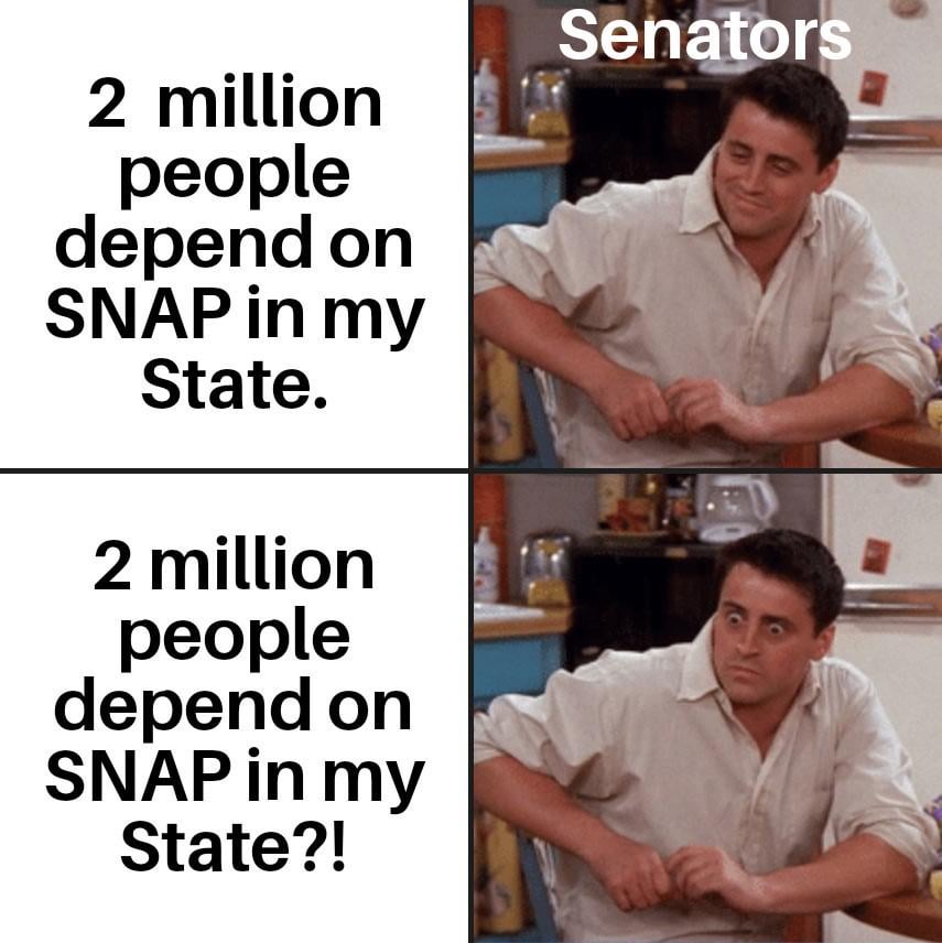 Senators right now.