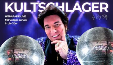 Cult hits live hit parade with King Eddy ( (C) @eddy-events.de)