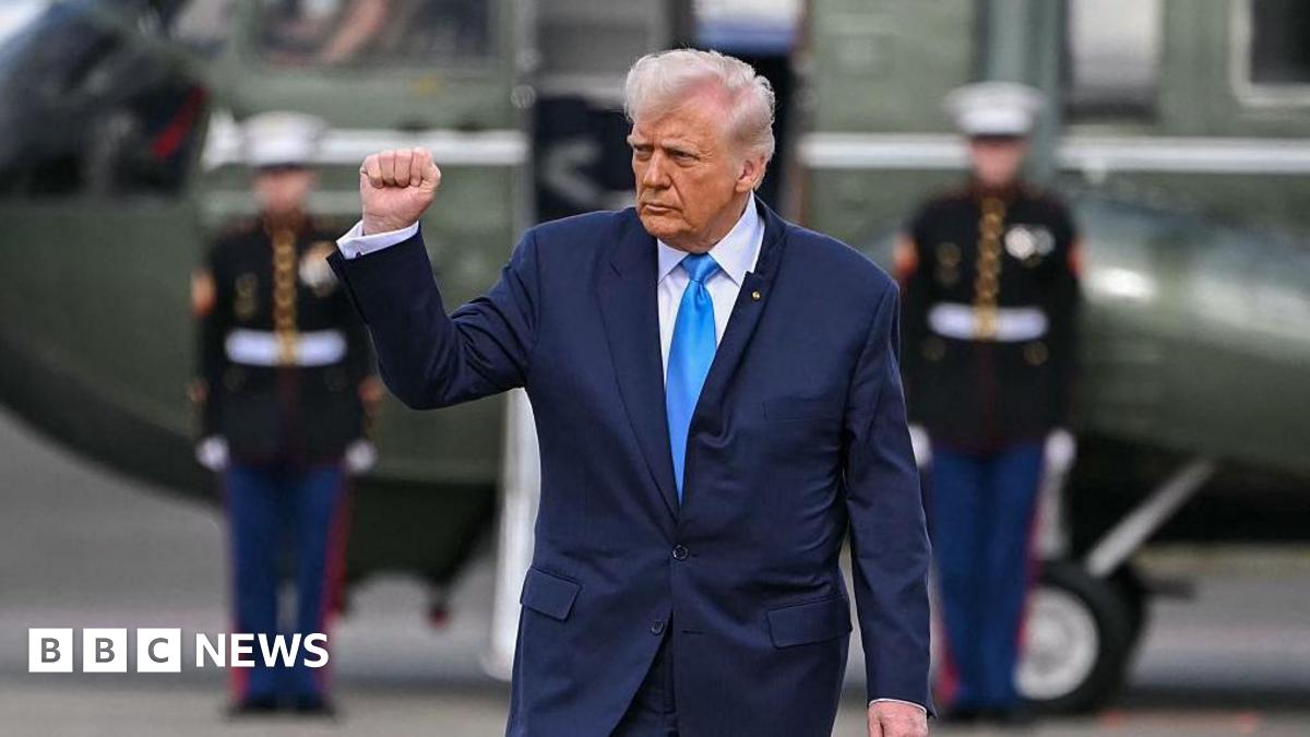 North Korea test-fires missiles as Donald Trump arrives in South to meet world leaders