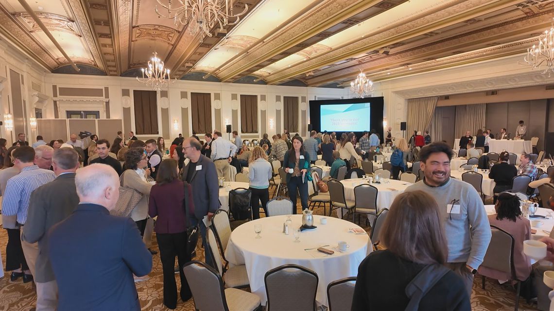 Oregon energy leaders rally as Trump cuts threaten clean energy projects