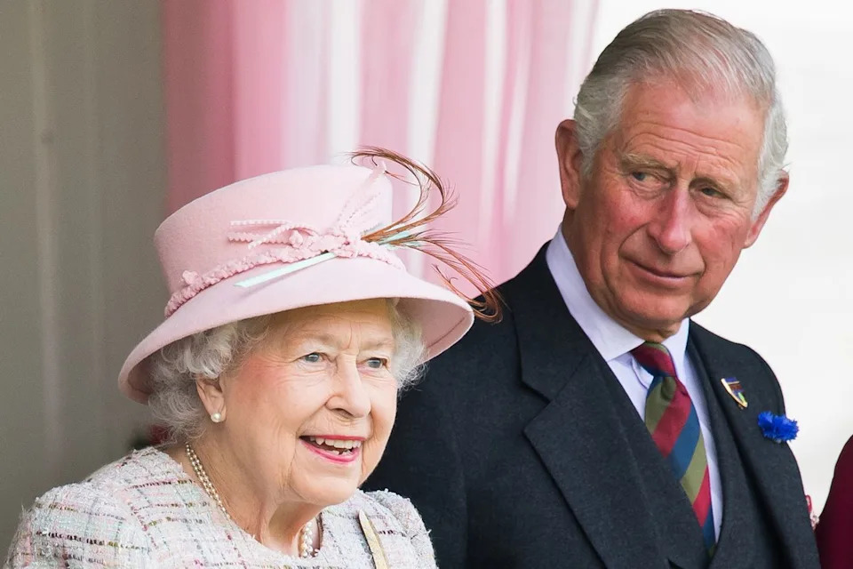 Samir Hussein/WireImage The late Queen Elizabeth and Prince Charles at the Braemar Games, Scotland in Sept. 2017
