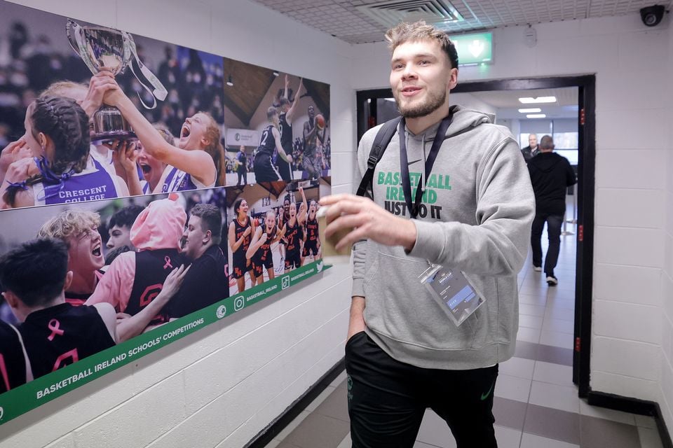 Rapolas Buivydas says playing on an icy court in Lithuania has made him battle-hardened