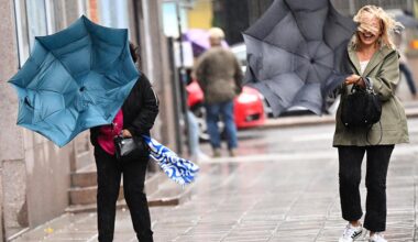 Välfyllda vattenmagasin i Sverige efter regnoväder