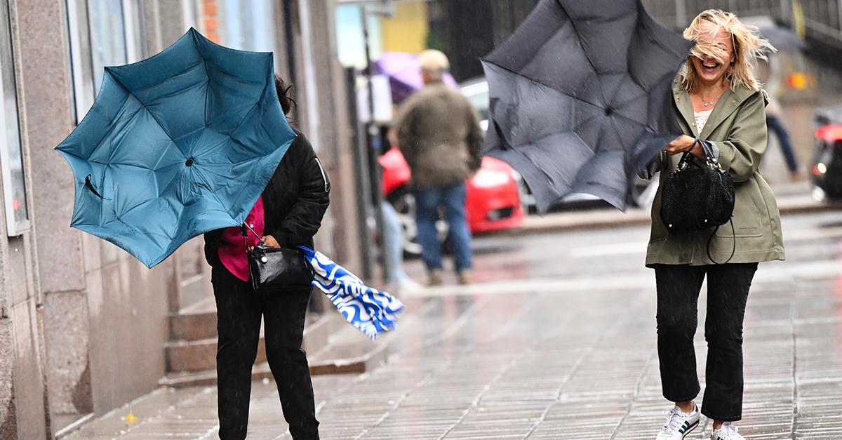 Välfyllda vattenmagasin i Sverige efter regnoväder