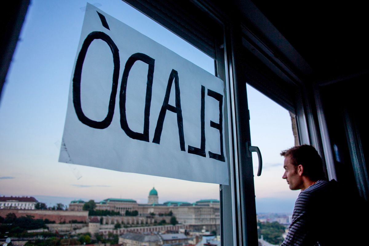 otthon start, eladó lakás csőd eladósodás ingatlanpiac adás vétel 2011 07 25   Fotó: Kállai Márton