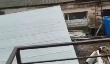 Five strikes on an oil depot in Matveyev-Kurgan, Rostov region, were carried out by a Ukrainian long-range UAVs. 09.10.2025