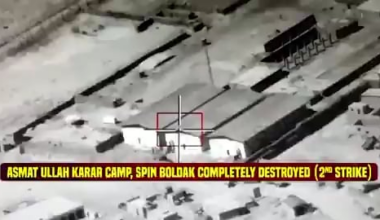 Pakistani strikes on Karrar Camp of Afghan Taliban and TTP, Spin Boldak, Afghanistan. 12-Oct-2025