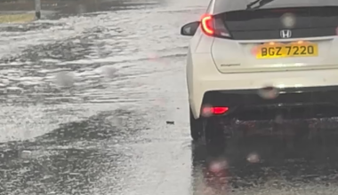 Some bit of flooding 🤭Bangor be careful out there