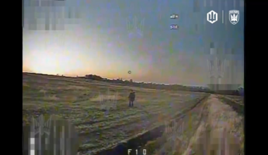 48 Russian soldiers are hit with FPV drones by Ukraine's 414th Strike UAV Brigade near Pokrovsk. Published October 1st, 2025.