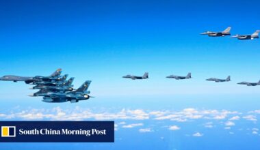 China’s military sees threat in expanded US drills with Japan and South Korea