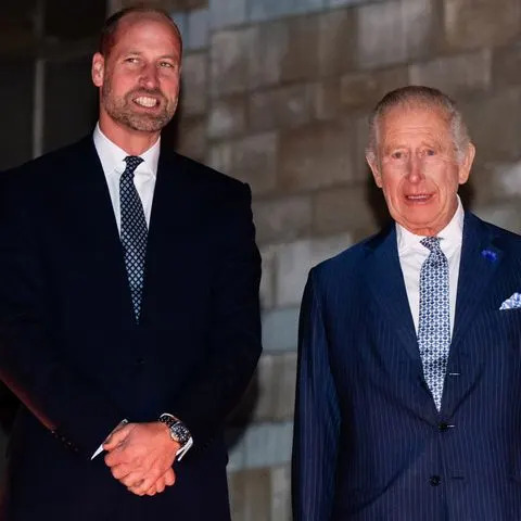 Samir Hussein/WireImage Prince William and King Charles at the Natural history Museum in London on Oct. 9, 2025