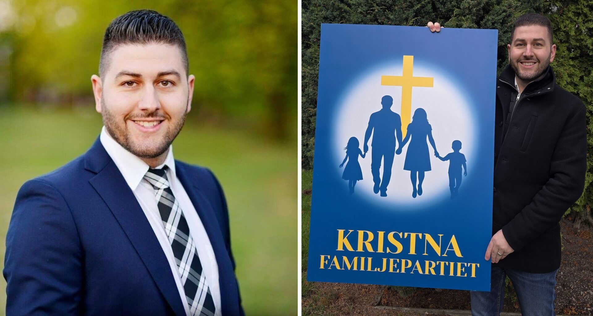 Syriac politician Aday Bethkinne announces founding of Christian Family Party in Sweden