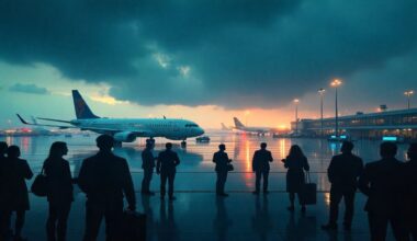 Airport shutdowns in us affect aviation