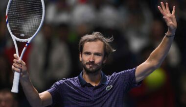 Daniil Medvedev disputó su segunda final de la temporada en Almaty.